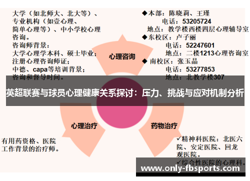 英超联赛与球员心理健康关系探讨：压力、挑战与应对机制分析